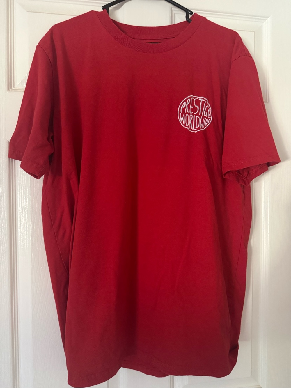 Red Graphic Short-Sleeve Men's T-Shirt